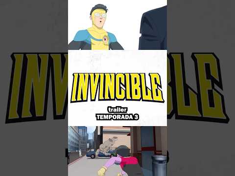 NUEVO TRAILER DE INVENCIBLE PARA LA TEMPORADA 3 #invincible