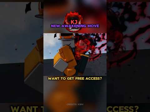 NEW KJ MOVES!! (FREE?)#thestrongestbattlegrounds #roblox #kj