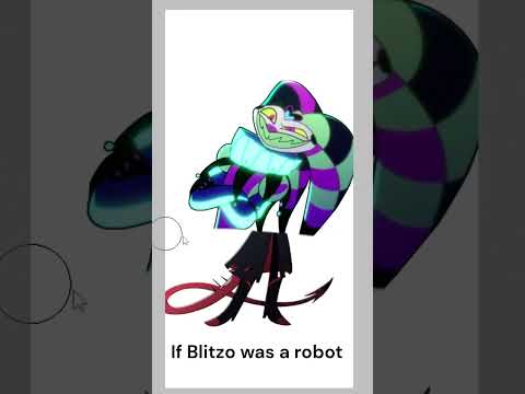 If Blitzo was a robot #hazbinhotelalastor #helluvaedit #helluvabossart #helluvaboss #music  #funny