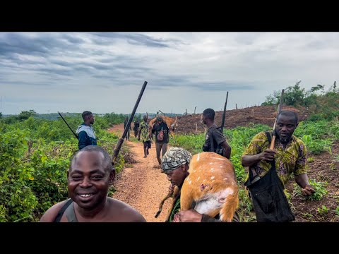 Egba hunters hunting for Ogun festival day1 - Hunting Ep52