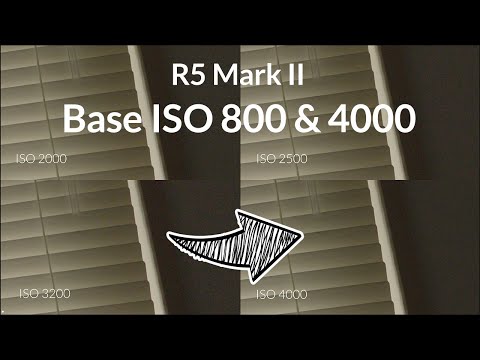 R5 Mark IIのベースISOは？Canon Log 3とCanon Log 2の検証結果