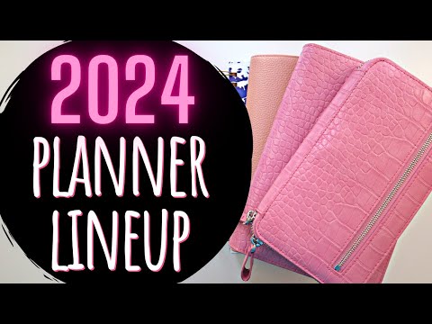 My 2024 Planner & Journal Line Up / 2024 Planner Stack