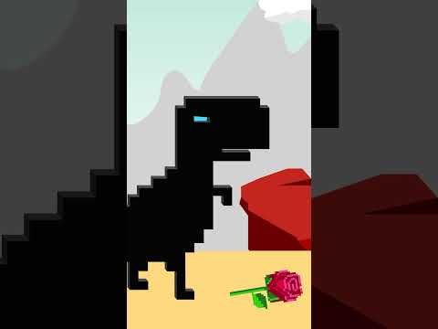 Pixel Dino / sad story #shorts