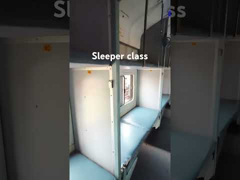 Sleeper class of a train