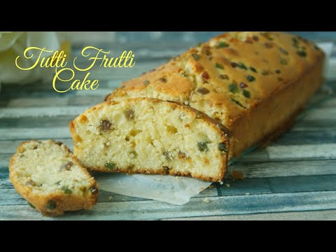 Tutti Frutti Cake  ||  with Egg || Asheescookbook