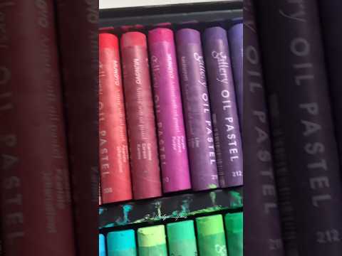 Mungyo Soft Oil Pastels #oilpastel #swatches #artsupplies #review #artshorts #art #shorts