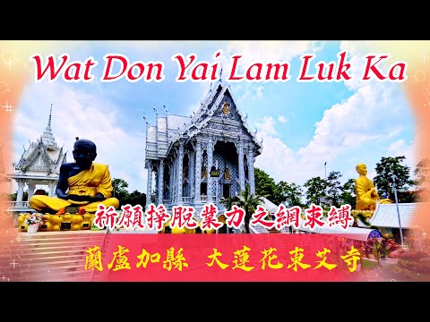 業力之命 #千里之行始於足下 事生于意 終變于意Wat Don Yai Lam Luk Ka 巴吞他尼府 蘭盧加縣大蓮花東艾寺 #財運亨通