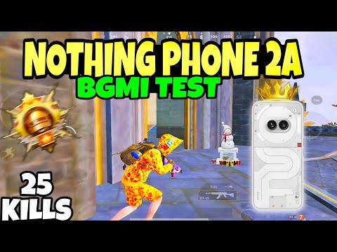 Epic BGMI Gameplay on Nothing Phone 2a🔥The Results Are In!🔥