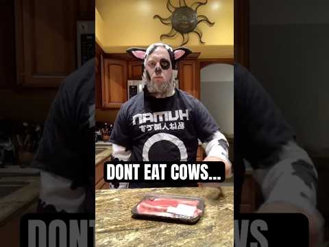 STOP EATING COWS… #djhuntsofficial #comedyshorts #comedyvideo #comedy #funnycomedy #gotmilk #wtf