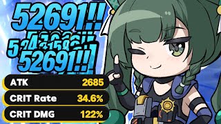 ABSOLUTELY BRUTAL!! MAIN DPS QINGYI HYPERCARRY Shiyu defense 17 S Rank Clear in Zenless Zone Zero