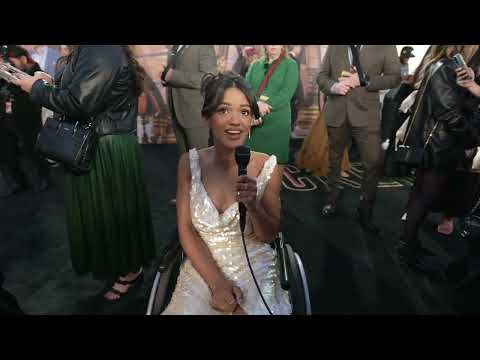 Wicked LA Dorothy Chandler Pavilion Premiere - itw Marissa Bode (Official video)