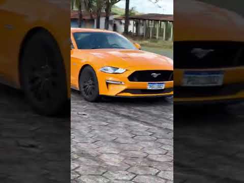 Mustang V8 Burnout