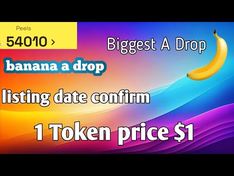 BANANA AIRDROP || BANANA MINING BOT || BANANA CRYPTO PROJECT UPDATE | CRYPTO KING .