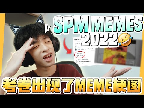 马来西亚 SPM 考卷出现了 Meme 梗图！！！| Jonas LCX 李承宪