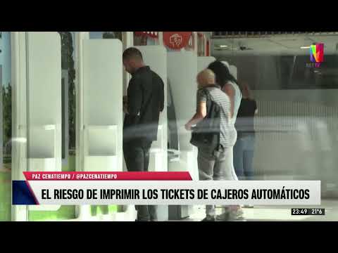 Imprimir los tickets del cajero automático: ¿porqué implica un riesgo?