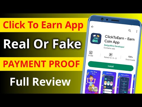 💥click to earn app payment proof / click to earn app real or fake 💰 click to earn app