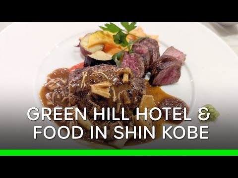 Green Hill Hotel and Food in Shin Kobe (Japan 🇯🇵 Vlog) | 新神戸グリーンヒルホテル