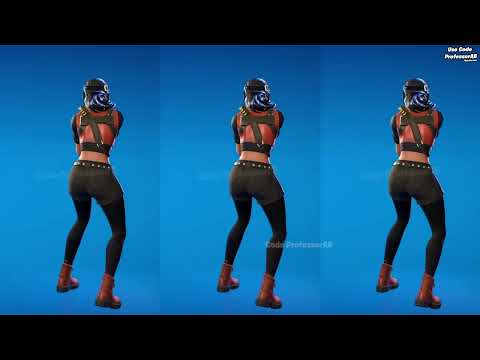 Fortnite Stuck Emote With Renegade Rebel Skin Thicc 🍑😍🥵