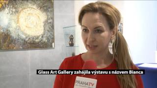 GLASS ART GALLERY zahájila výstavu s názvem Bianca