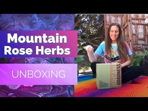 Mountain Rose Herbs - Unboxing with Erinn