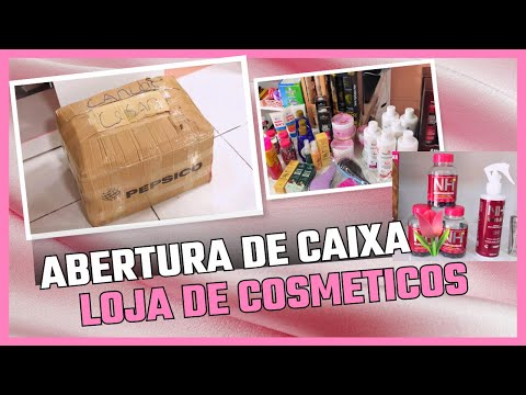 Abertura de Caixa. Muitas Reposições: em Nossa Loja de Cosméticos!