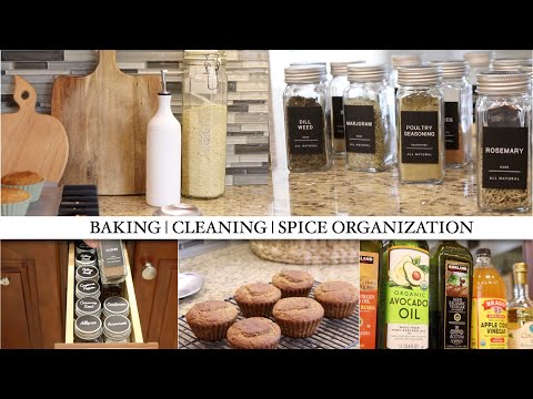 GETTING THINGS DONE | SPICE ORGANIZATION | SPICE PANTRY | NEW SPICE JARS