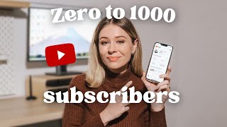 Tips for Getting Your First 1000 Subscribers on YouTube