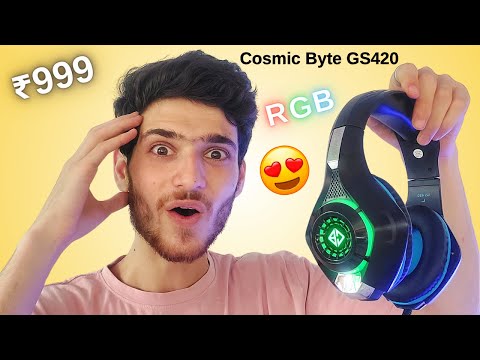 Cosmic Byte GS420 Review After 90 Days ⚡️ | Best RGB Gaming Headphones under ₹1000