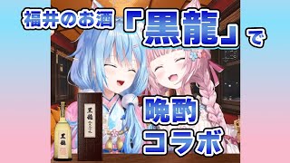 福井のお酒「黒龍」で、晩酌オフコラボしてくれるラミこよ【雪花ラミィ/博衣こより/ホロライブ切り抜き】