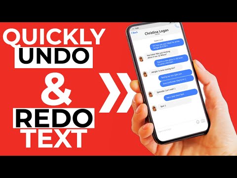 How To Undo And Redo text As You Type - iPhone Tips