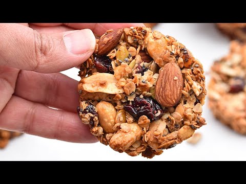 Easy Flourless Granola Cookies