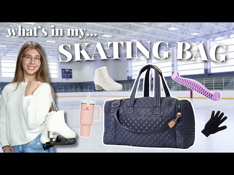 WHAT'S IN MY FIGURE SKATING BAG | my skating essentials!