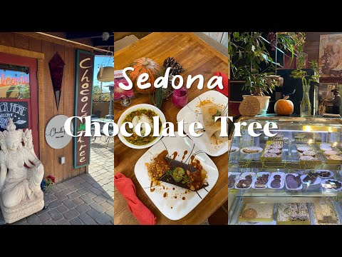 🇺🇸亚利桑那州Arizona Sedona本地人推荐的高分素食餐厅BEST VEGETARIAN restaurant网红Chocolate Tree handmade chocolate手工巧克力