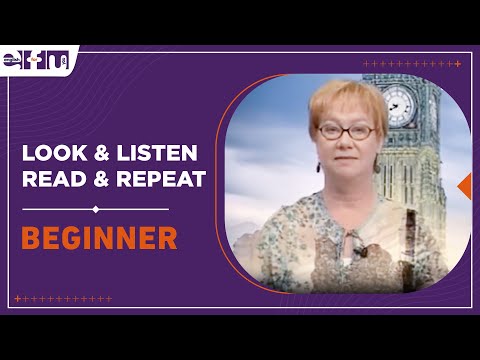 Let's Start English 72 - Lesson 11 / Look & Listen & Read & Repeat