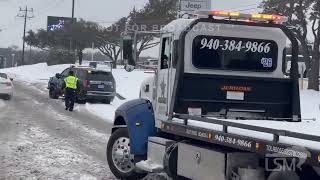 01-09-2025 Denton, TX - Winter Storm Cora Impacts