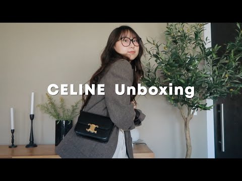 CELINE Unboxing 新包开箱｜黑金凯旋门值不值得入手？