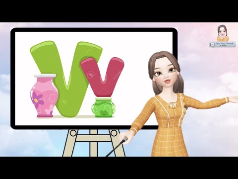 Phonics- The Letter V | English | Preschool