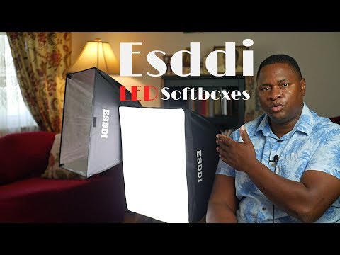 Esddi Dual LED Softbox Kit Review $80.00