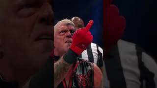 #SwerveStrickland stomped on #DustinRhodes at #AEWWorldsEnd!