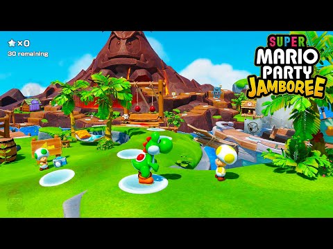 Super Mario Party Jamboree - Party Planner Trek (Goomba Lagoon 100%)