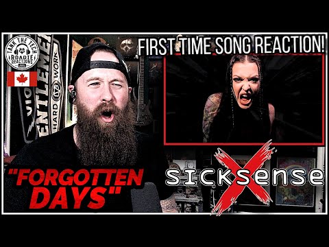 ROADIE REACTIONS | Sicksense - "Forgotten Days"