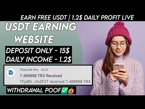 New USDT Site 2024 | Best Usdt Investment Website | New Usdt Mining Site | New Usdt Earning Website