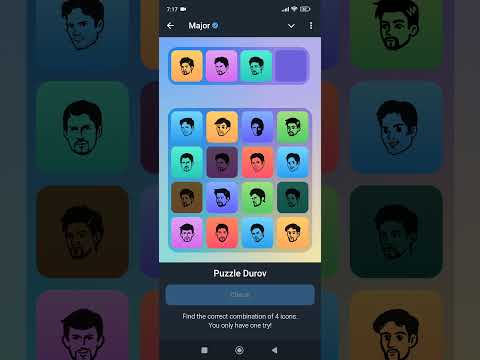 Puzzle Durov 13 Eylül #major #telegrambot #dailycombo #airdrop