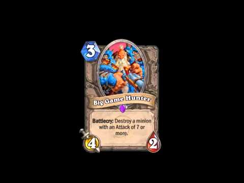 Big Game Hunter Quotes PL - Hearthstone