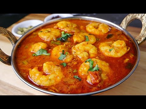 Dhaba Style Prawns Masala Curry| Prawns curry without Coconut Milk|