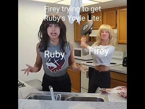 Firey trying to get Ruby's Yoylelite: *CapCut Template* #bfdi #capcut #funny