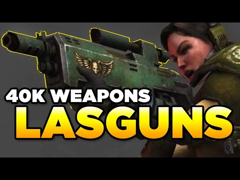 40K - LASGUNS OR LASERS? RECOIL? - THE EMPERORS FLASHLIGHT? - Warhammer 40,000 Lore/History