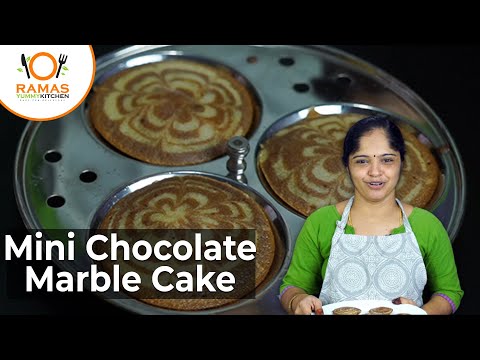 Chocolate Marble Cake in Tamil [Eggless No Oven] Cake Recipes in Tamil