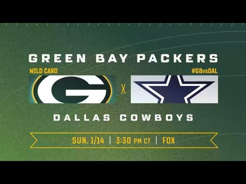 Green Bay Packers Dallas Cowboys NFL NFC Wildcard Game Sunday January 14, 2024