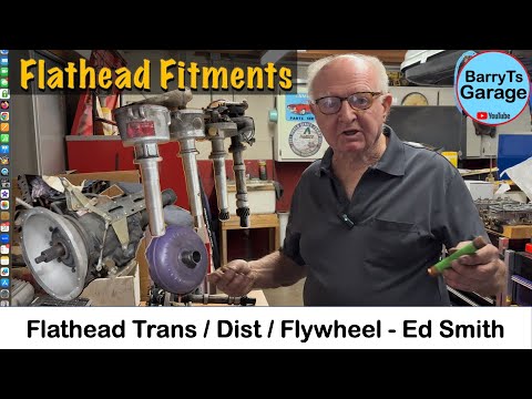 Flathead Distributer Flywheel Transmission - Messing with Ed Smith w #barryt